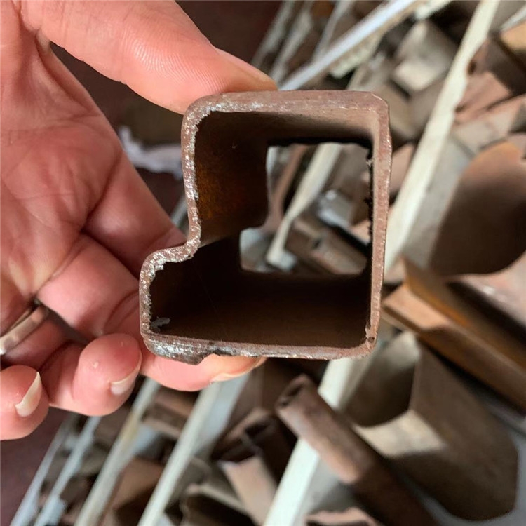 異形管材廠家路燈異形管扇形管 半圓管來圖加工定做