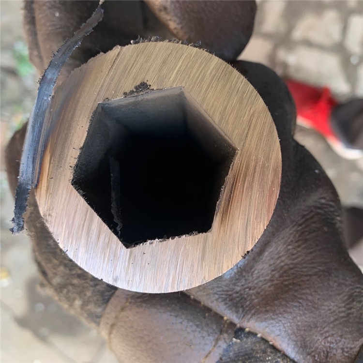 45#六角管p型管加工外六角內(nèi)圓鋼管傳動(dòng)軸用鋼