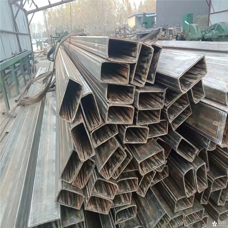 方矩管生產(chǎn)銷售Q235B 鍍鋅方管 矩形鍍鋅方通80x160x5.75