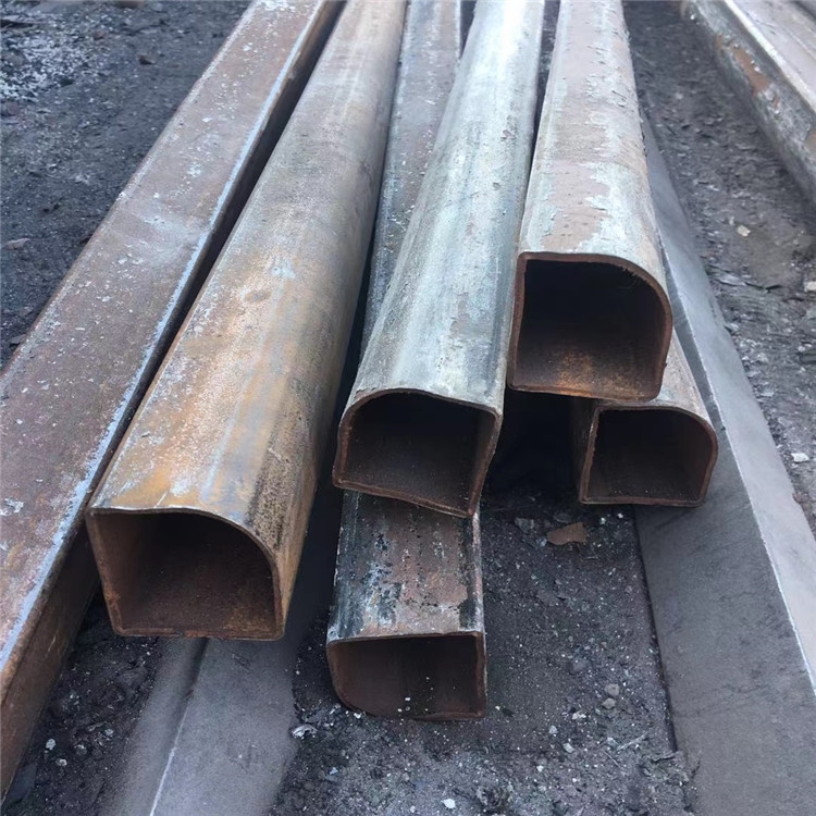 定制異型管 q235扇形管 半圓型鋼管 扇形截面異型鋼管