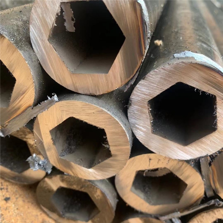 外圓內六角異型管 無縫異型鋼管 空心六角管加工