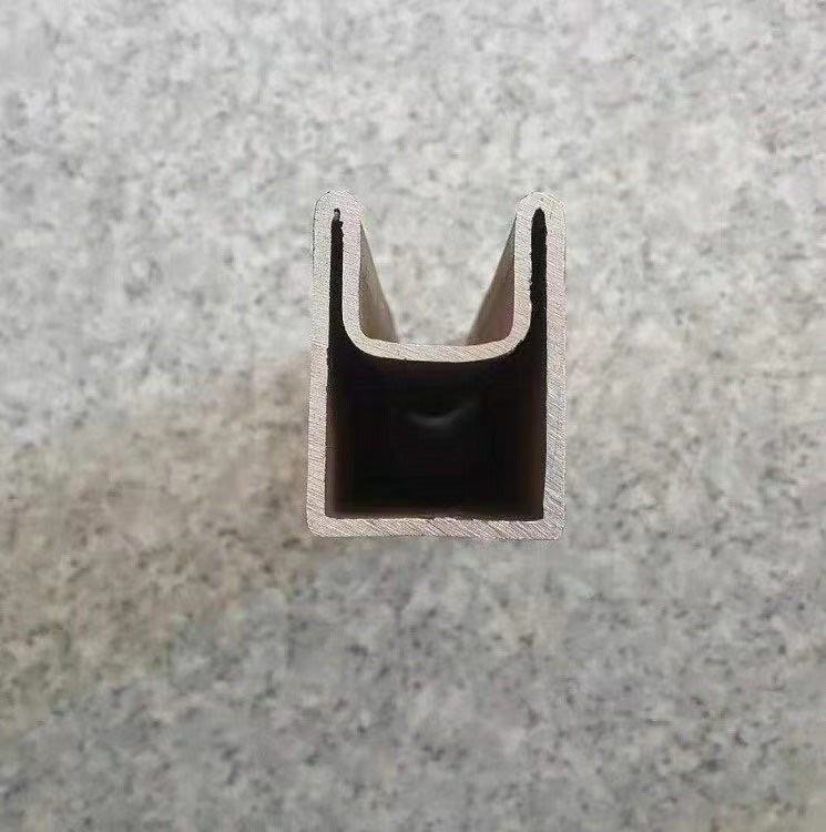 擠壓異型鋁管鋁合金橢圓管 平形橢圓管可噴涂氧化加工