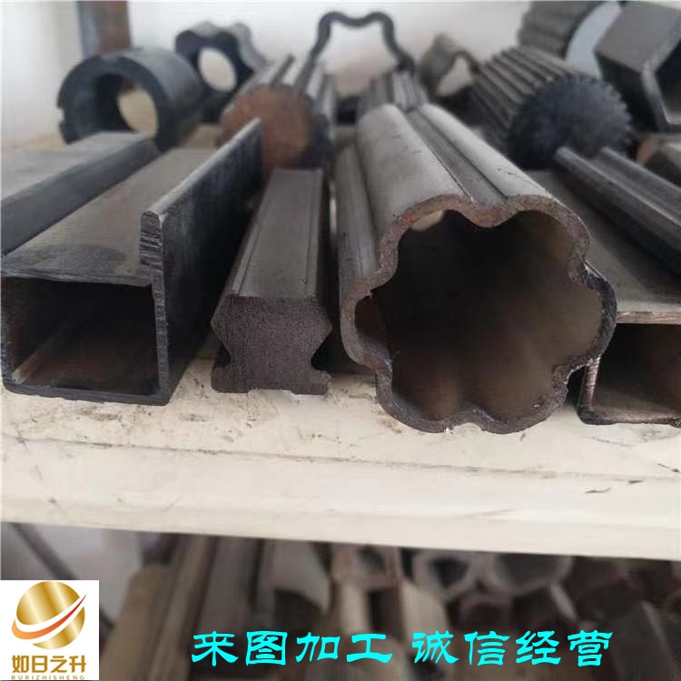 異形鋼管加工 橢圓鋼管 平橢圓管 如日之升金屬材料